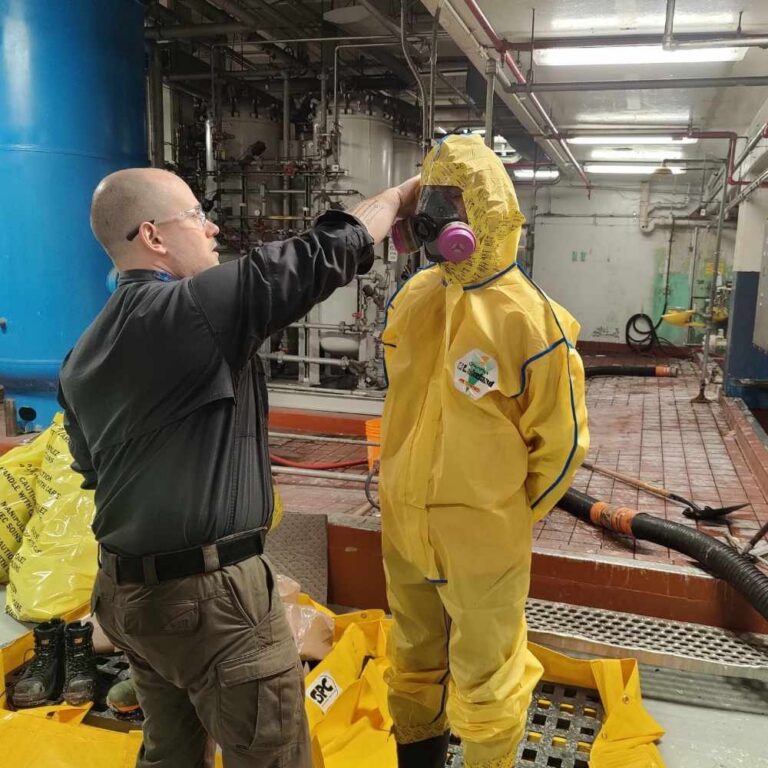 Aqua Fast Flush Grease Trap Employee Getting Ready For a Grease Trap Assessment