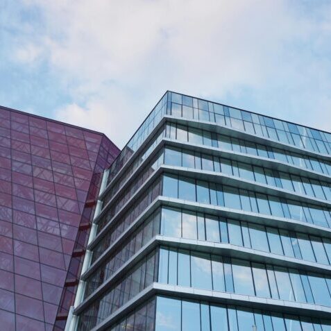 Commercial building exterior
