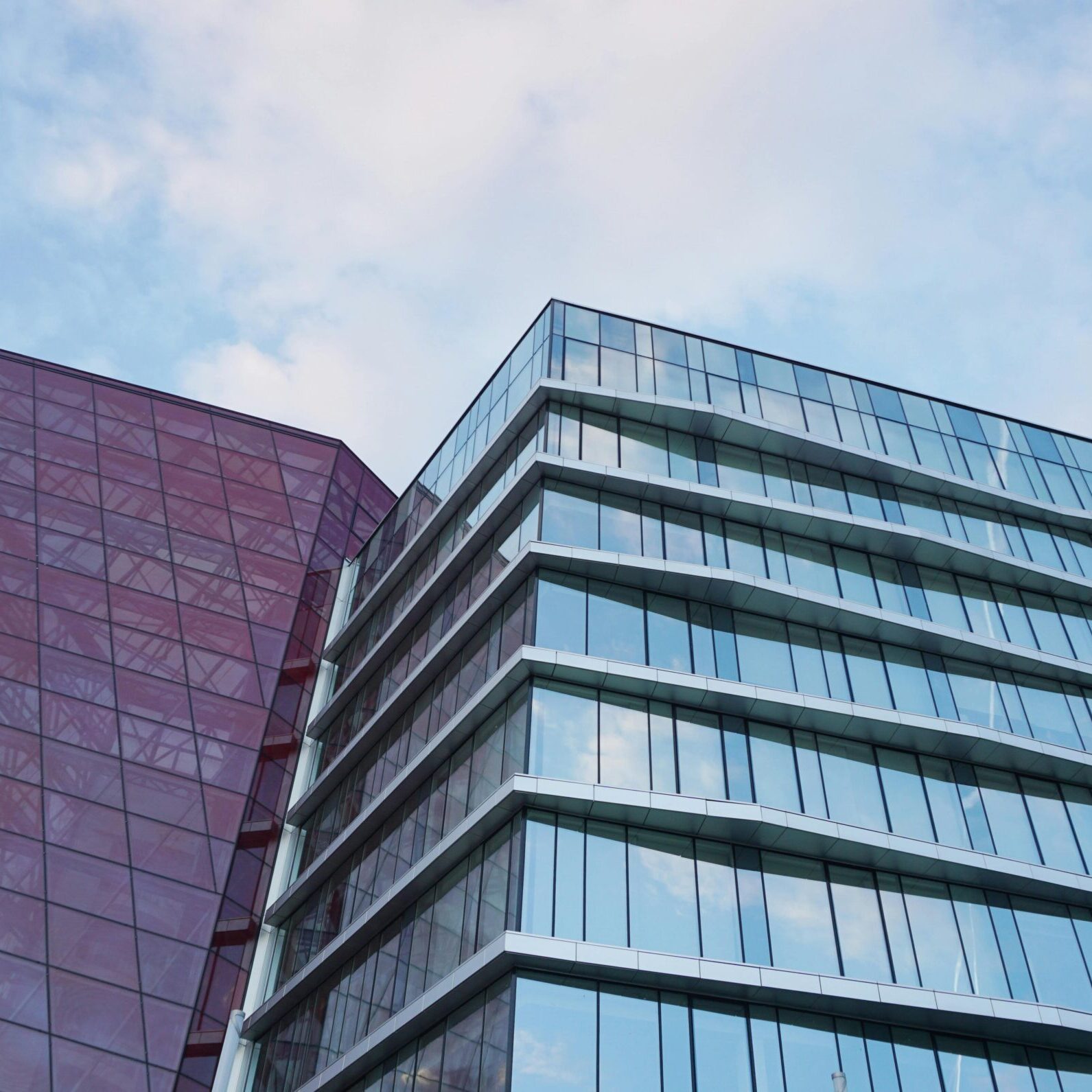 Commercial building exterior